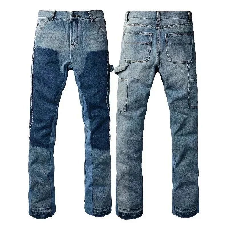 Kakobuy spreadsheet pants - 0679 Distressed and Panelled Jeans product image
