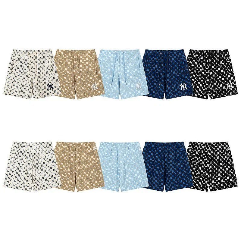 Kakobuy spreadsheet pants - All-Over NY Monogram Print Drawstring Shorts product image