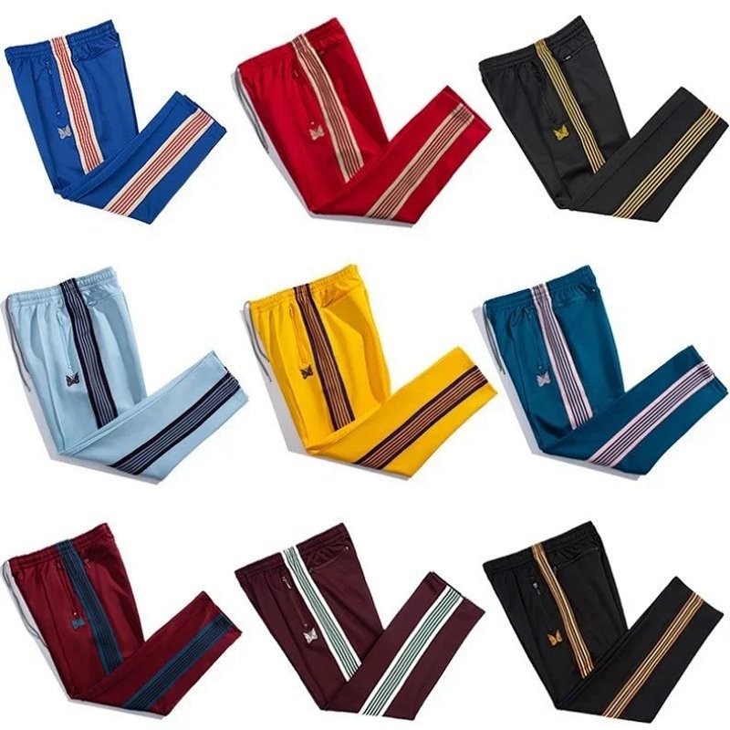 Kakobuy spreadsheet pants - Butterfly Embroidery Side Stripe Track Pants product image