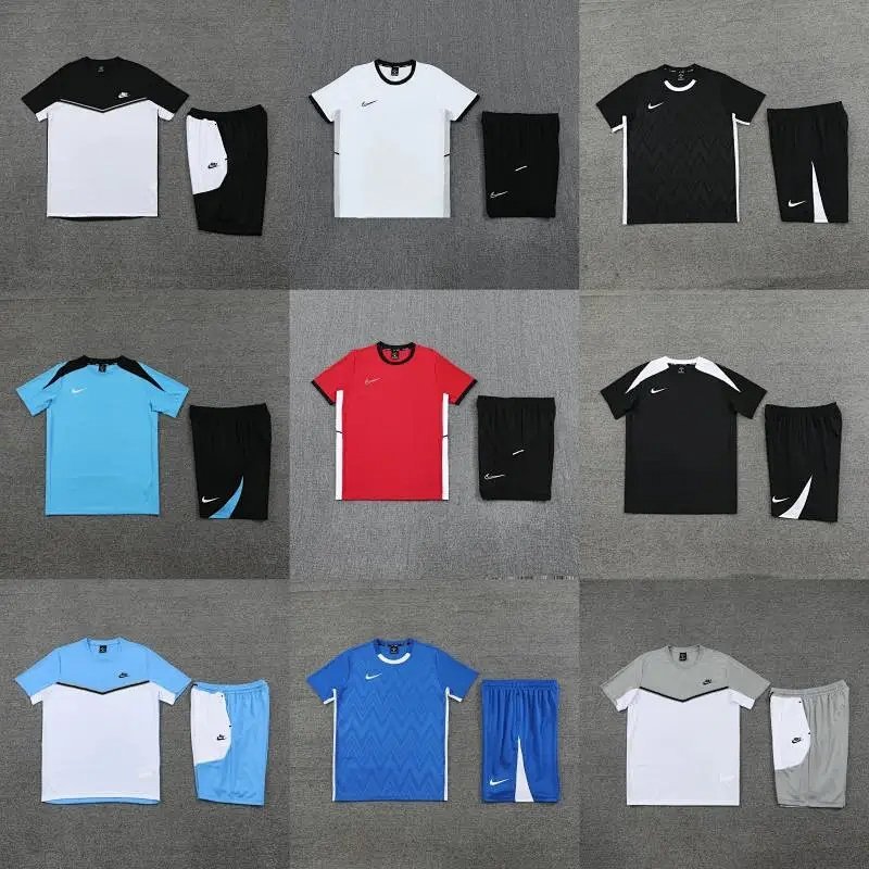 Kakobuy spreadsheet jerseys - Colorblock Athletic Jersey and Shorts Set product image