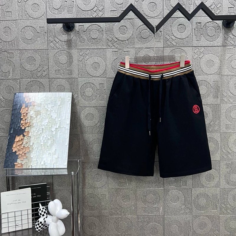 Kakobuy spreadsheet pants - Embroidered H Letter Loose Straight-Fit Cotton Shorts product image
