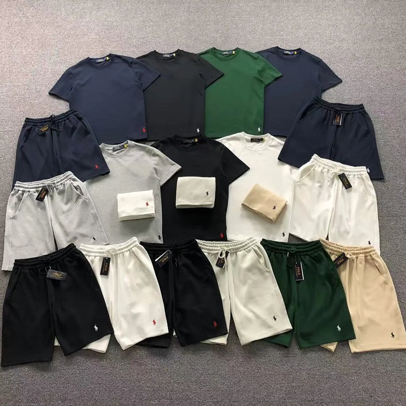 Kakobuy spreadsheet pants - Fashionable Short-Sleeve and Shorts Set product image