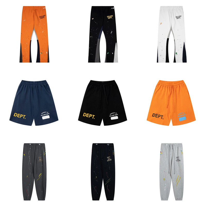 Kakobuy spreadsheet pants - G018 Paint Splatter Drawstring Sweatpants and Shorts product image