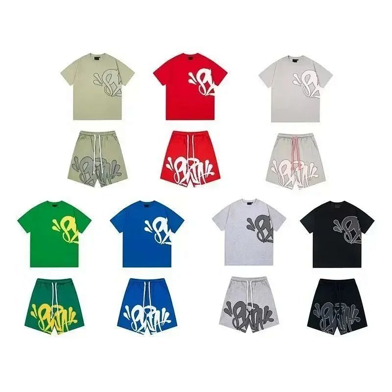 Kakobuy spreadsheet t-shirts - Graffiti Logo Print T-Shirt and Shorts Set product image