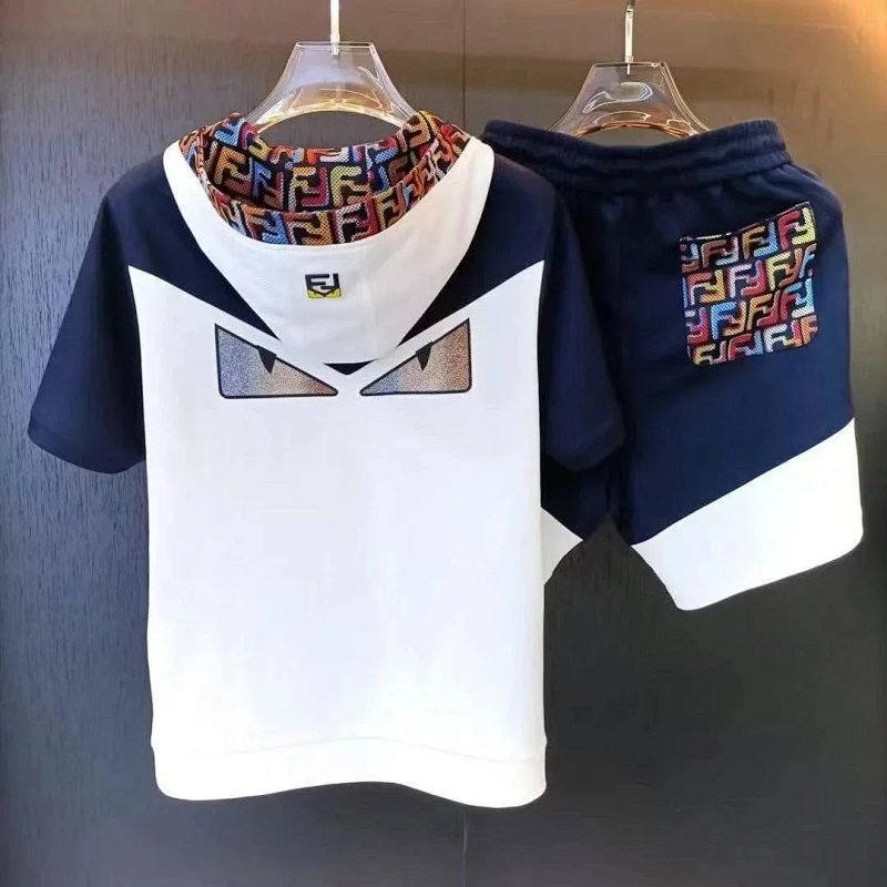 Kakobuy spreadsheet t-shirts - Graphic Print Men's T-Shirt and Shorts Set product image