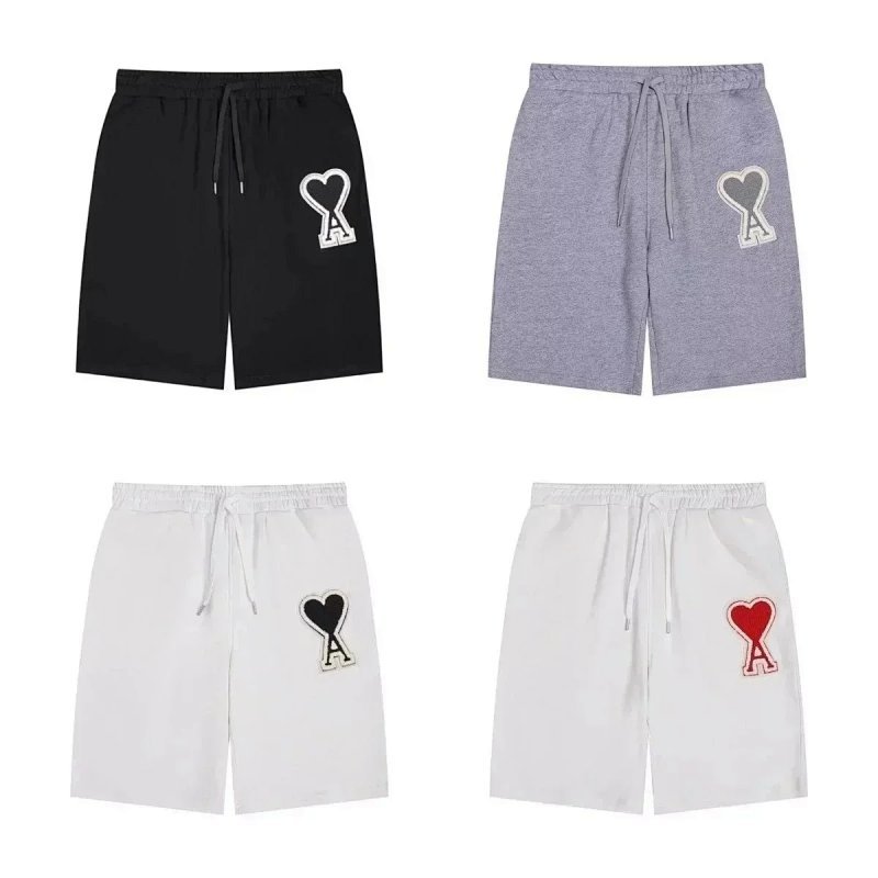 Kakobuy spreadsheet pants - hot-SQ002 Heart Logo Patch Drawstring Casual Shorts product image