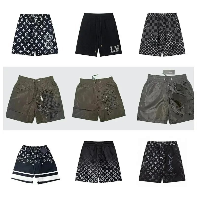 Kakobuy spreadsheet pants - Monogram Pattern Mesh-Lined Beach Shorts product image
