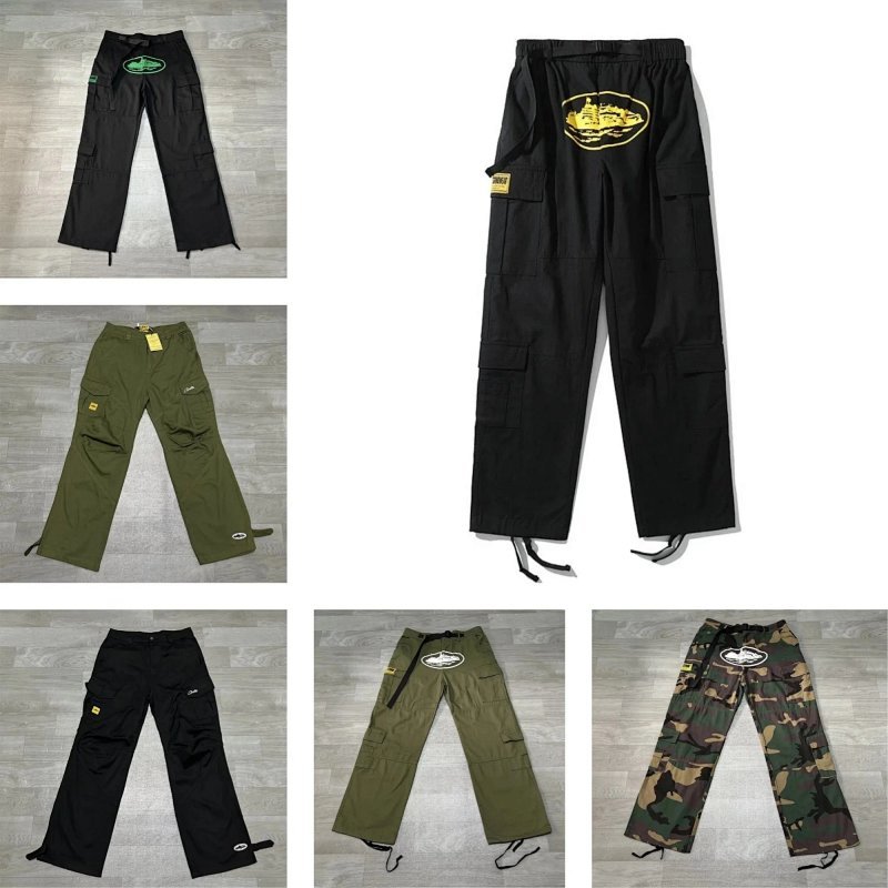 Kakobuy spreadsheet pants - Multi-Pocket Graphic Print Cargo Pants product image