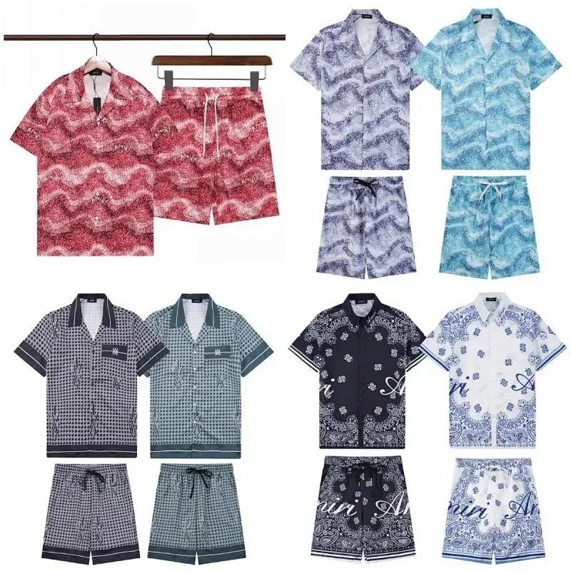 Kakobuy spreadsheet pants - Retro Hawaiian Graphic Print Short-Sleeve Shirt and Shorts Set product image