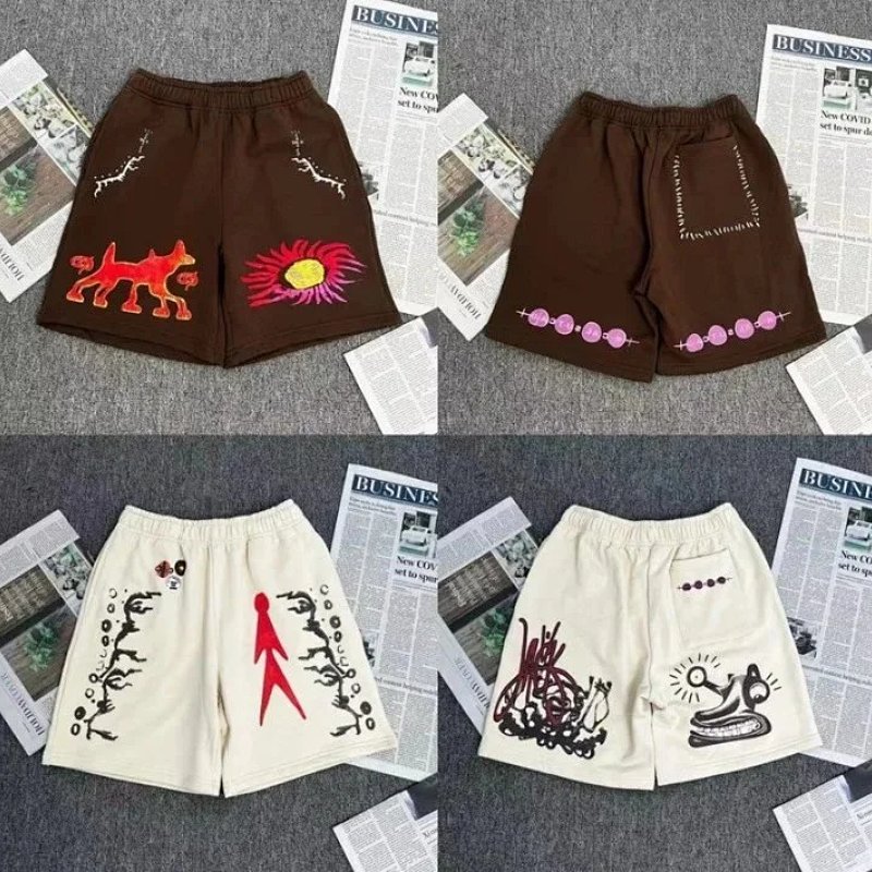 Kakobuy spreadsheet pants - Streetwear Graphic Print Drawstring Shorts product image