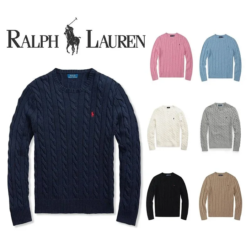 Kakobuy spreadsheet Polo Ralph Lauren accessories - Polo Ralph Lauren Cable-Knit Crewneck Sweater product image