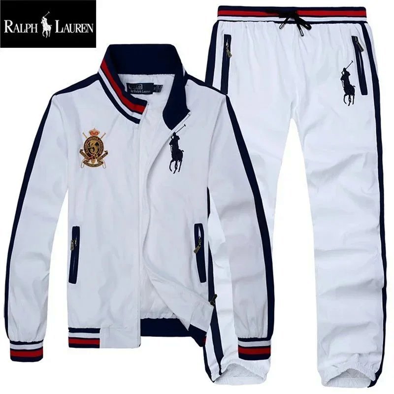 Kakobuy spreadsheet Polo Ralph Lauren tracksuits and sets - Polo Ralph Lauren Colorblock Stripe Tracksuit Set product image