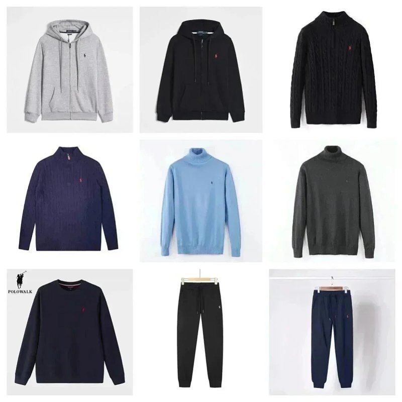 Kakobuy spreadsheet Polo Ralph Lauren hoodies - Polo Ralph Lauren Embroidered Pony Zip-Up Hoodie product image