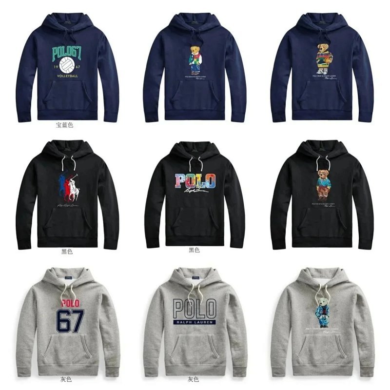 Kakobuy spreadsheet Polo Ralph Lauren hoodies - Polo Ralph Lauren Graphic Print Hooded Sweatshirts product image