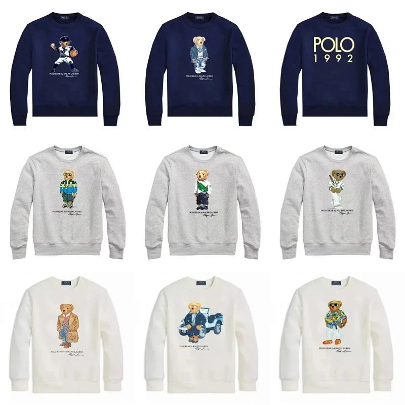 Kakobuy spreadsheet Polo Ralph Lauren hoodies - Polo Ralph Lauren Polo Bear Graphic Crewneck Sweatshirt product image