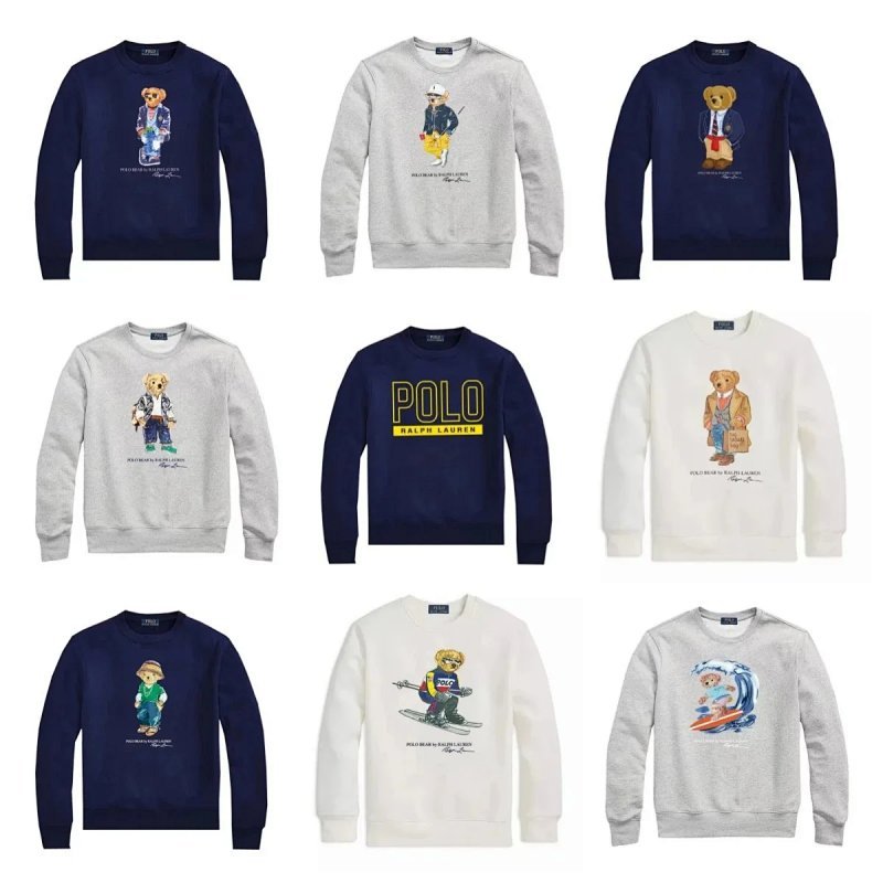 Kakobuy spreadsheet Polo Ralph Lauren hoodies - Polo Ralph Lauren Polo Bear Graphic Print Sweatshirt product image