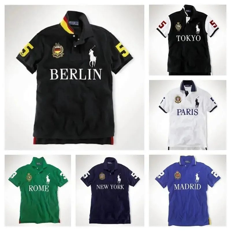 Kakobuy spreadsheet Polo Ralph Lauren t-shirts - Polo Ralph Lauren Big Pony City Embroidered Polo Shirt product image