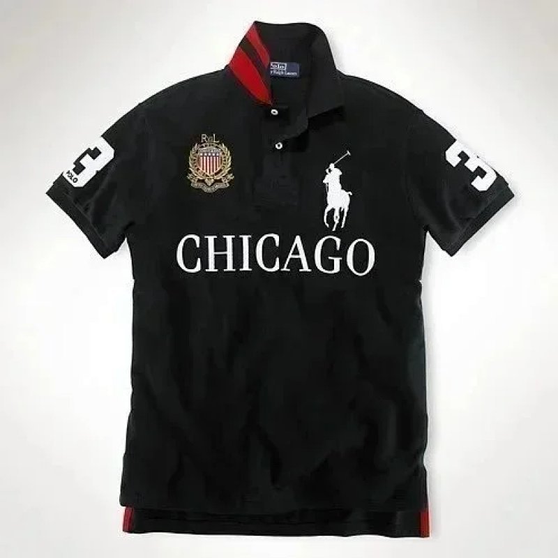Kakobuy spreadsheet Polo Ralph Lauren t-shirts - Polo Ralph Lauren City Collection Embroidered City Graphic Polo Shirt product image