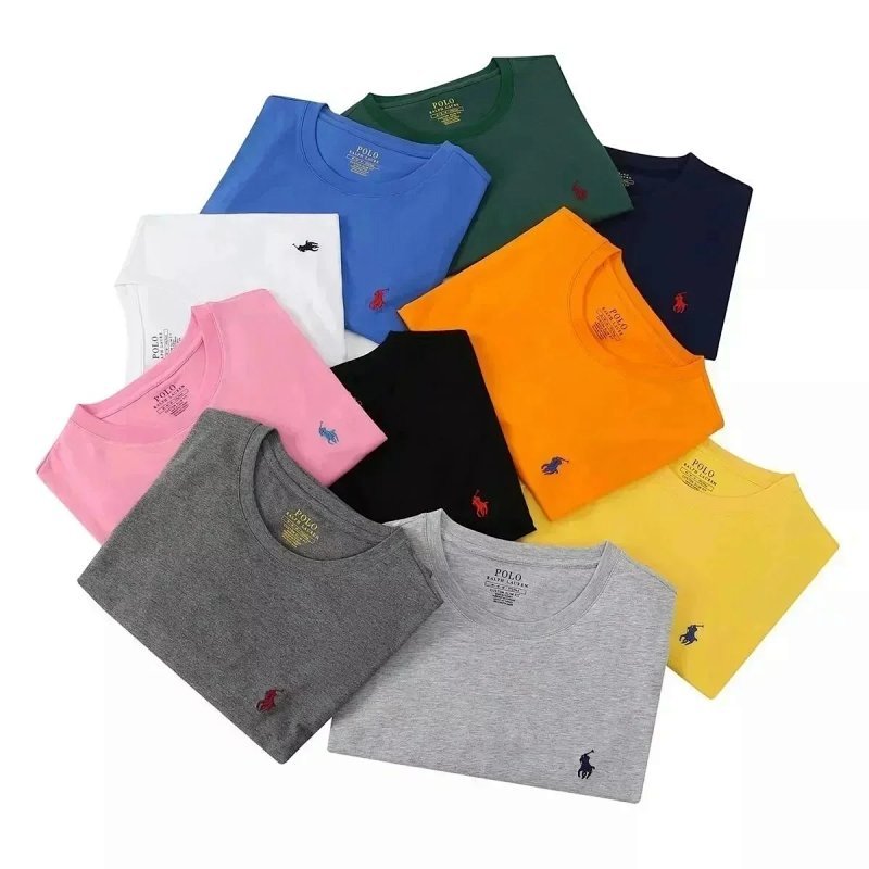 Kakobuy spreadsheet Polo Ralph Lauren t-shirts - Polo Ralph Lauren Custom Slim Fit Solid Color Short-Sleeve T-Shirt product image