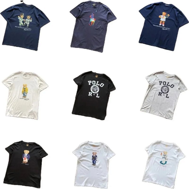 Kakobuy spreadsheet Polo Ralph Lauren t-shirts - Polo Ralph Lauren Polo Bear and Big Pony Graphic T-Shirt product image