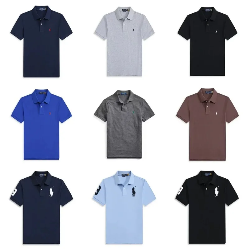 Kakobuy spreadsheet Polo Ralph Lauren t-shirts - Polo Ralph Lauren Solid Embroidered Logo Polo Shirt product image