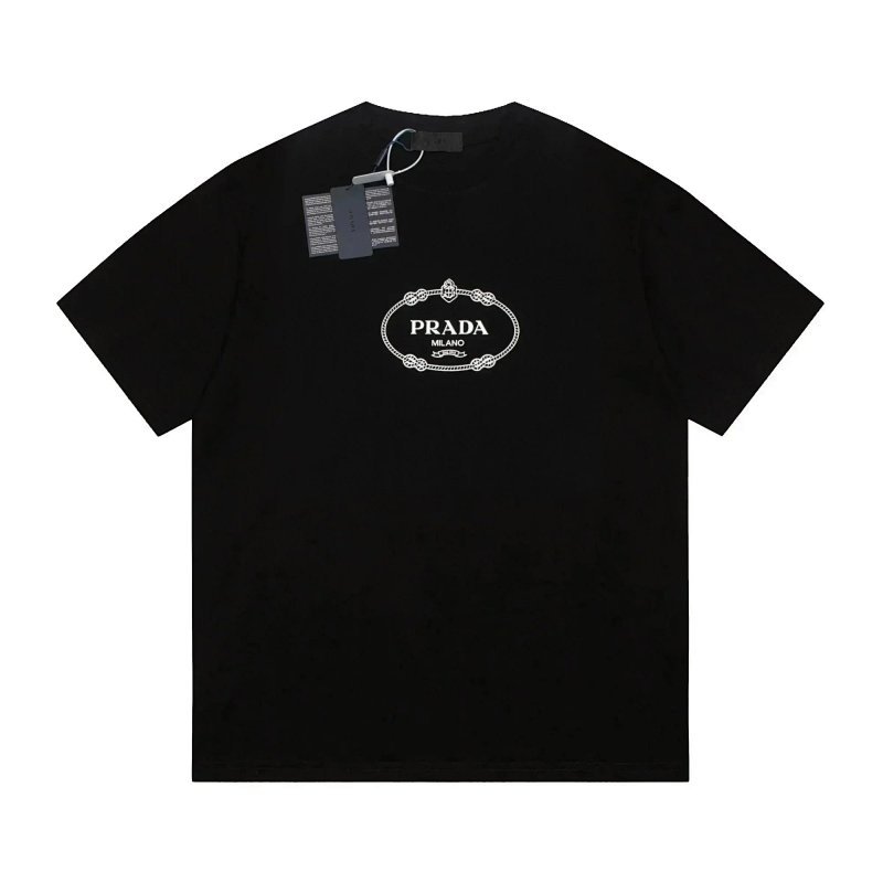 Kakobuy spreadsheet Prada t-shirts - Prada Graphic Logo Print Short-Sleeve T-Shirt product image