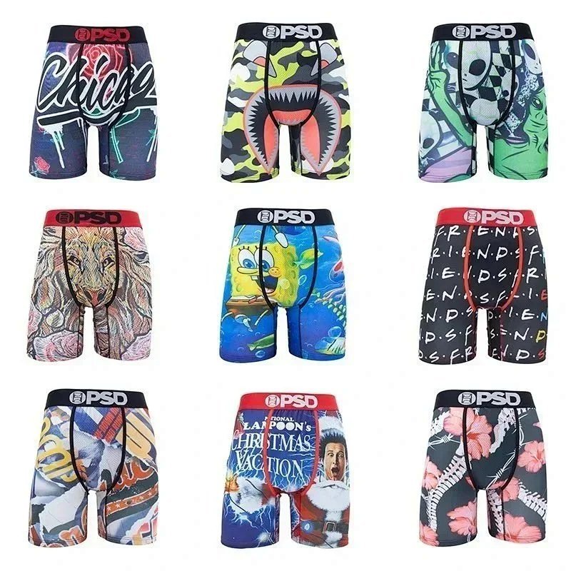 Kakobuy spreadsheet PSD accessories - PSD Men's Graphic Printed Boxer Briefs product image