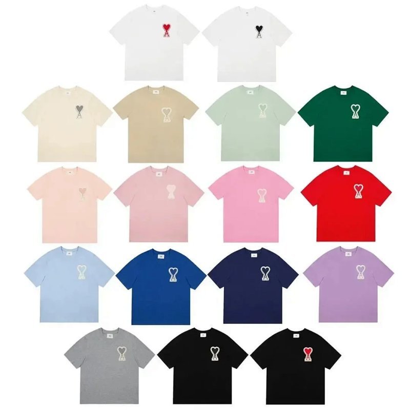 Kakobuy spreadsheet Puma x Ami t-shirts - Puma x Ami Ami de Cœur Heart Logo Patch T-shirt product image