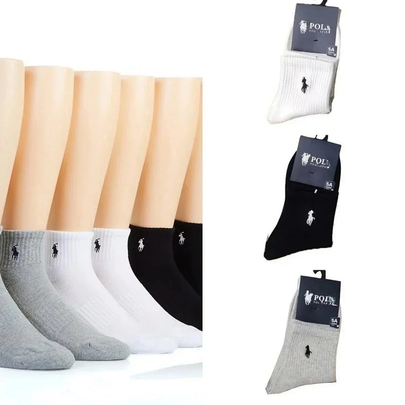 Kakobuy spreadsheet Ralph Lauren accessories - Ralph Lauren Pony Embroidered Ribbed Knit Socks product image