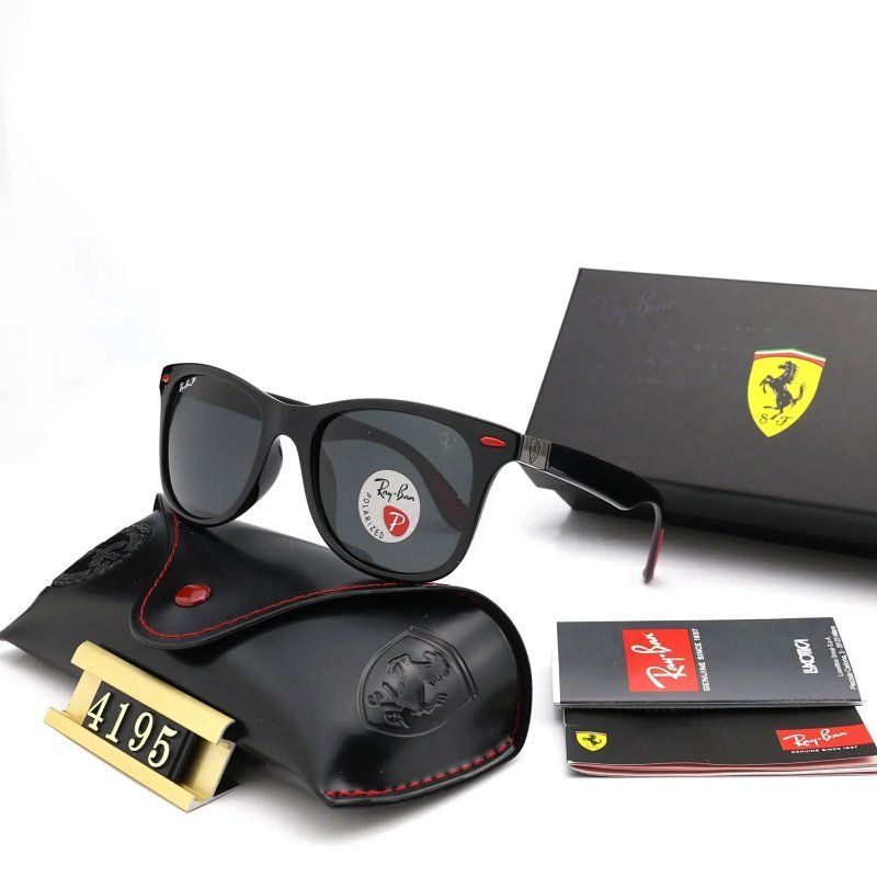 Kakobuy spreadsheet Ray-Ban accessories - Ray-Ban Scuderia Ferrari 4195 Polarized Sunglasses product image