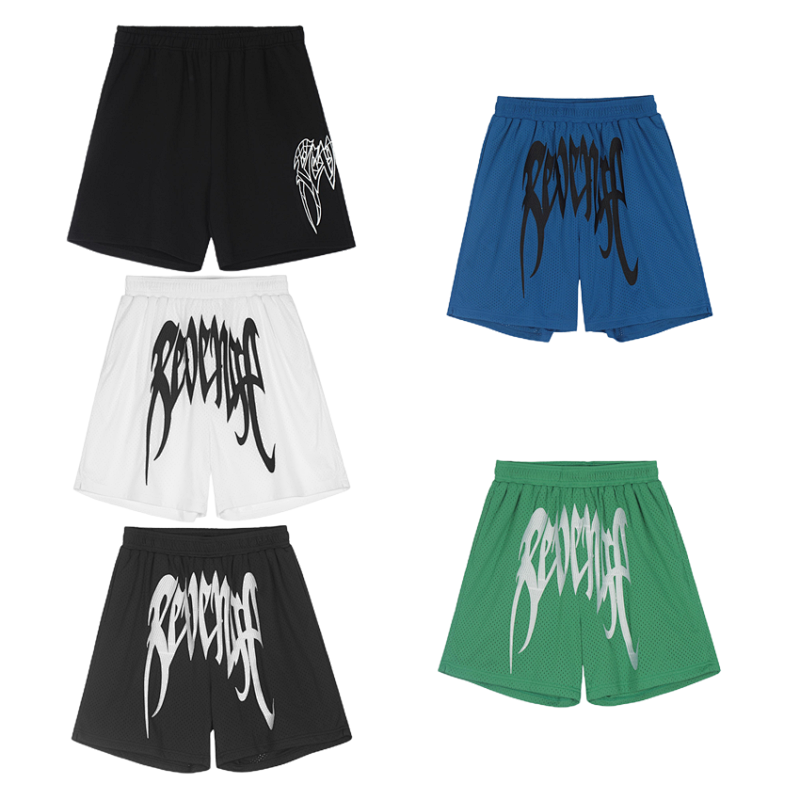 Kakobuy spreadsheet Revenge pants - Revenge Gothic Logo Graphic Shorts product image
