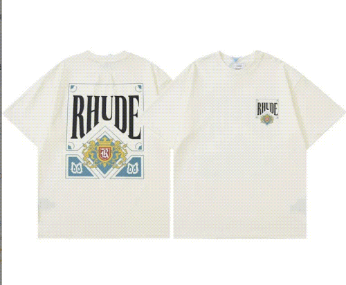 Kakobuy spreadsheet Rhude t-shirts - Rhude Retro Graphic Print T-Shirt product image
