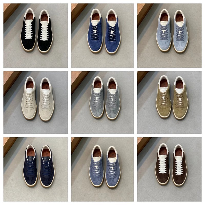 Kakobuy spreadsheet Loro Piana shoes - Loro Piana Newport Walk Suede Sneakers product image