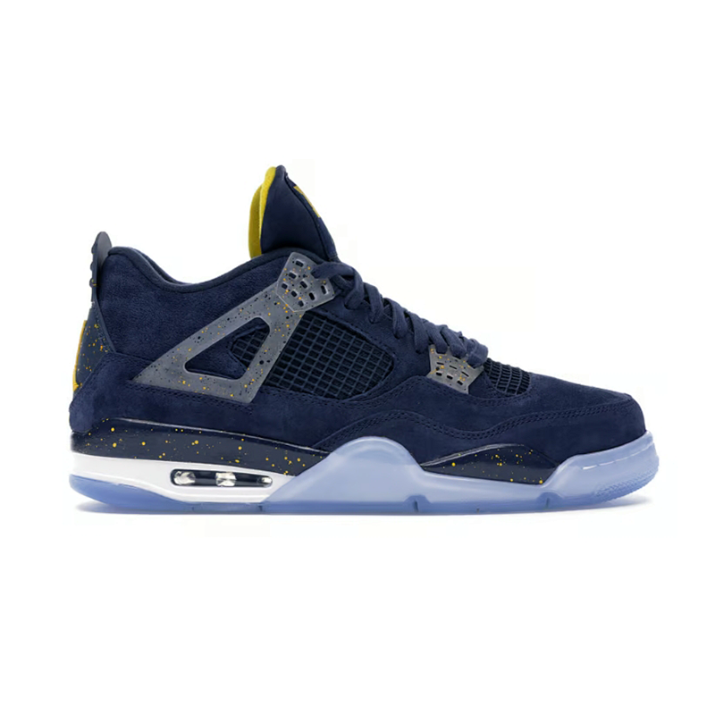 Kakobuy spreadsheet shoes - 4 Retro Michigan Navy Blue and Yellow Sneakers product image