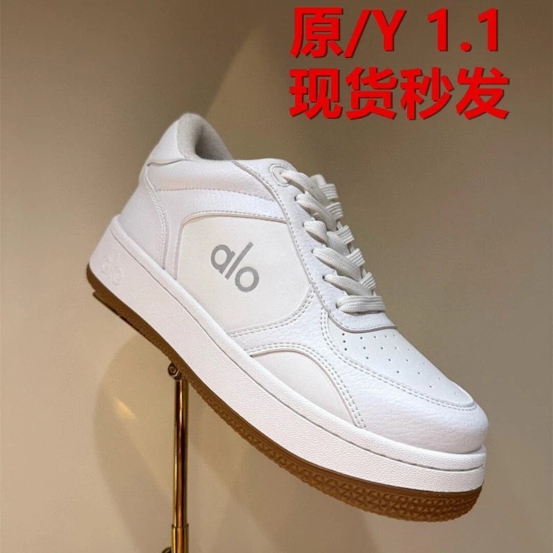 Kakobuy spreadsheet shoes - alo金智秀同款鞋2025春夏新款厚底增高拼色小白鞋休闲运动鞋板鞋 product image