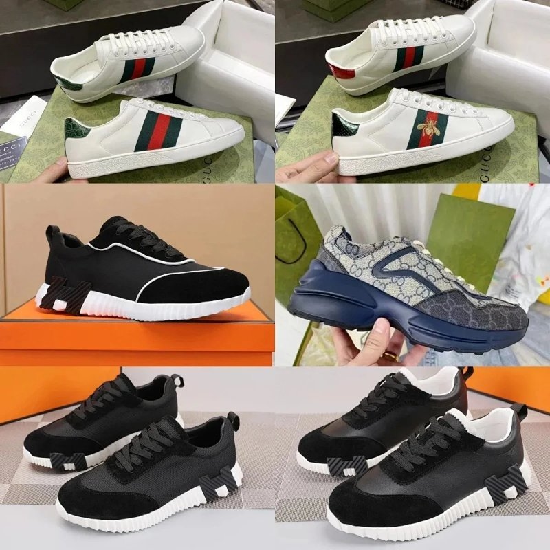 Kakobuy spreadsheet shoes - Assorted Monogram and Striped Classic Casual Sneakers product image