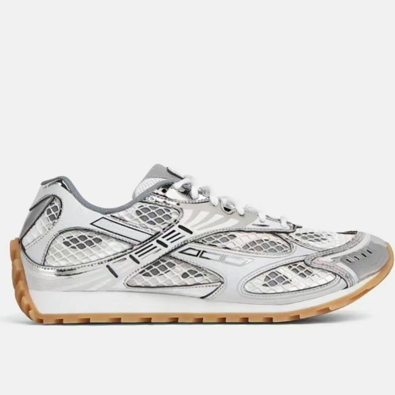 Kakobuy spreadsheet shoes - BV运动鞋复古银色男女同款厚底老爹鞋 product image
