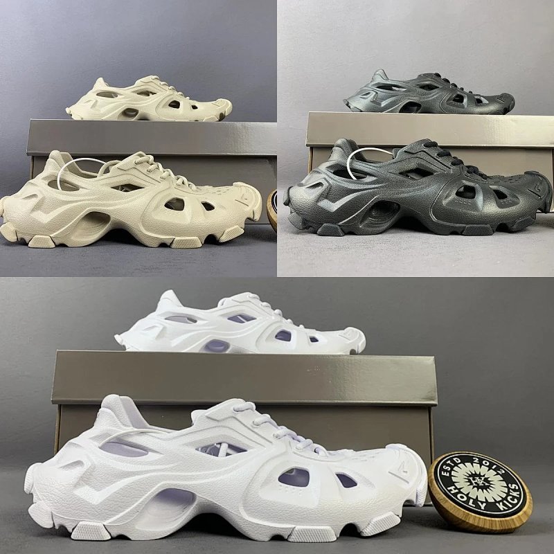 Kakobuy spreadsheet shoes - Chunky Molded Lace-Up Cutout Foam Sneakers product image