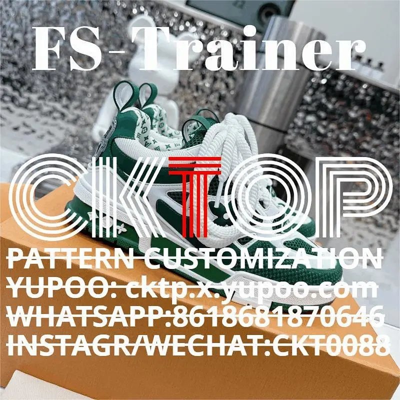 Kakobuy spreadsheet shoes - FS-Trainer Green and White Sneakers product image