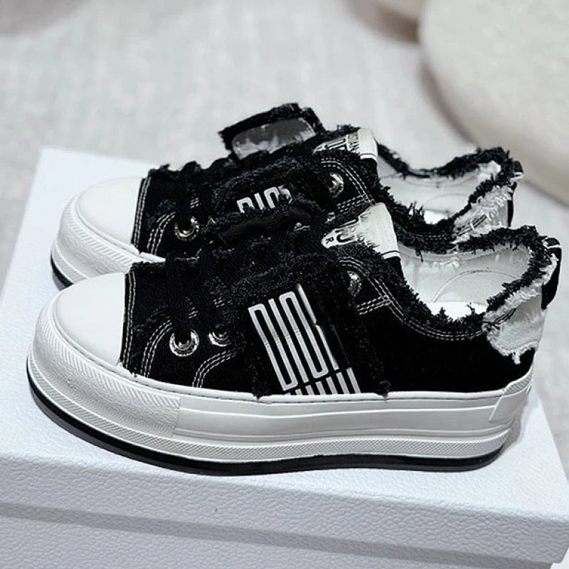 Kakobuy spreadsheet shoes - LQH09-D家oblique系列厚底增高鞋高品质刺绣系列柳絮工艺原版经典花色 product image