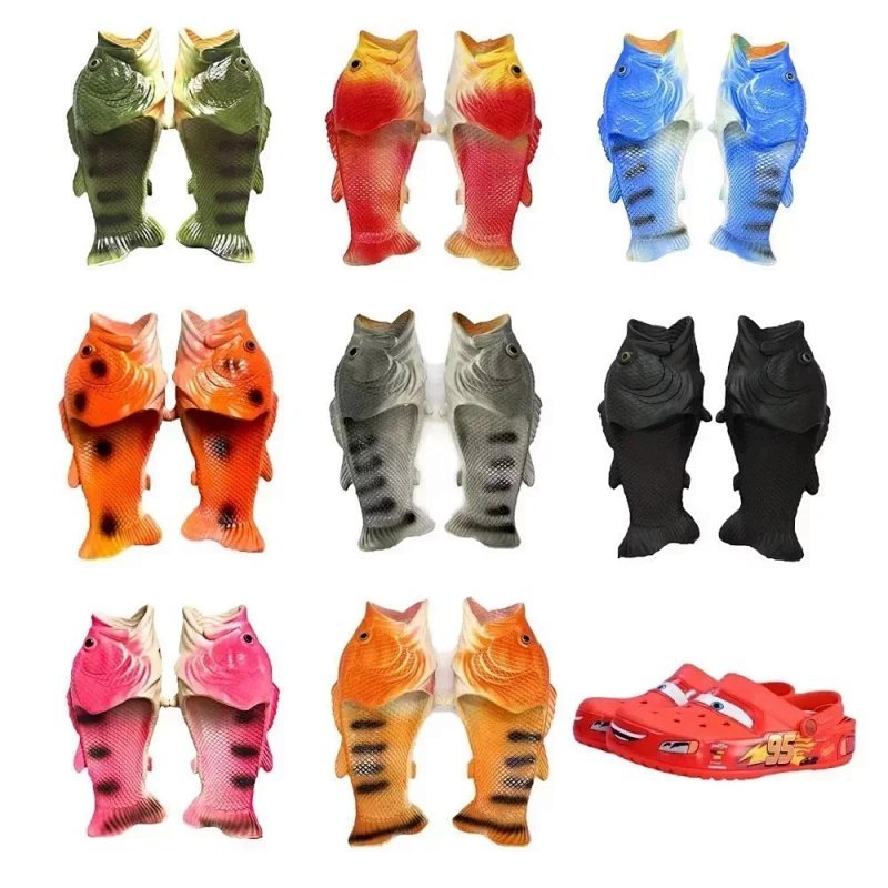 Kakobuy spreadsheet shoes - M-0037 Fish-Shaped Novelty Slippers product image