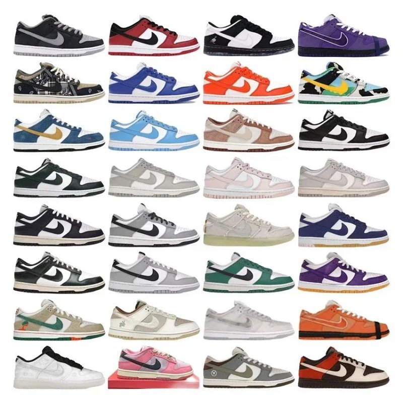Kakobuy spreadsheet shoes - Multicolor Assorted Low-Top Sneakers product image