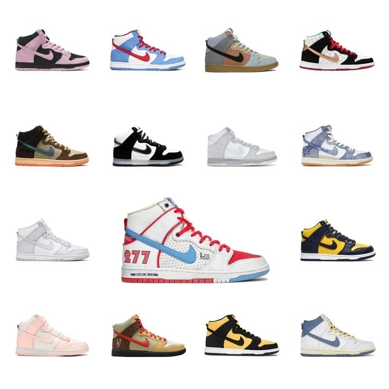 Kakobuy spreadsheet shoes - OG D**K High 合集Casual sneakers -likerbuy.com product image