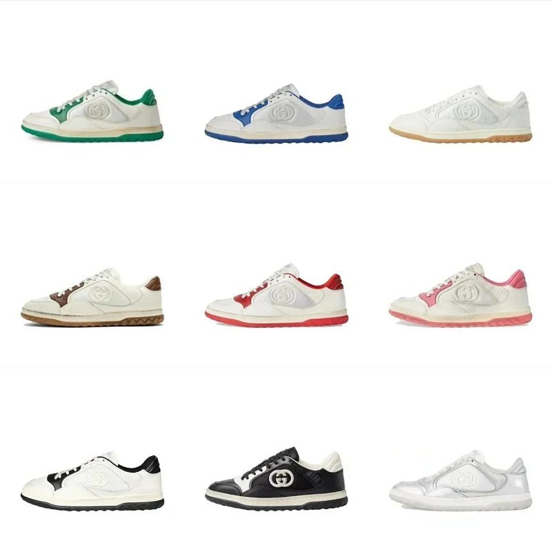 Kakobuy spreadsheet shoes - QMAD G家皮面刺绣logo复古潮流做旧低帮板鞋男女 product image