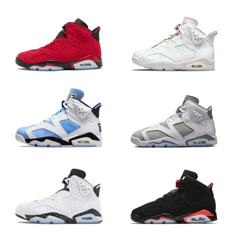 Kakobuy spreadsheet shoes - Retro 6 Style Assorted Colorways Basketball Shoes product image