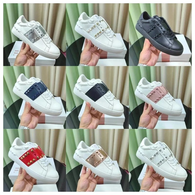 Kakobuy spreadsheet shoes - Rockstud Untitled Studded Leather Sneakers product image