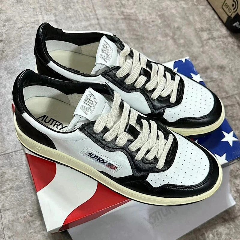 Kakobuy spreadsheet shoes - TC01-TOP quality真皮男女款韩版磨砂运动鞋低帮休闲板鞋 product image