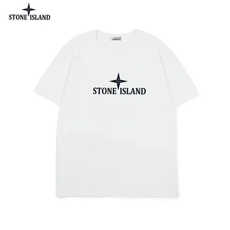 Kakobuy spreadsheet Stone Island hoodies - Stone Island Compass Logo Graphic Print Crewneck T-Shirt product image