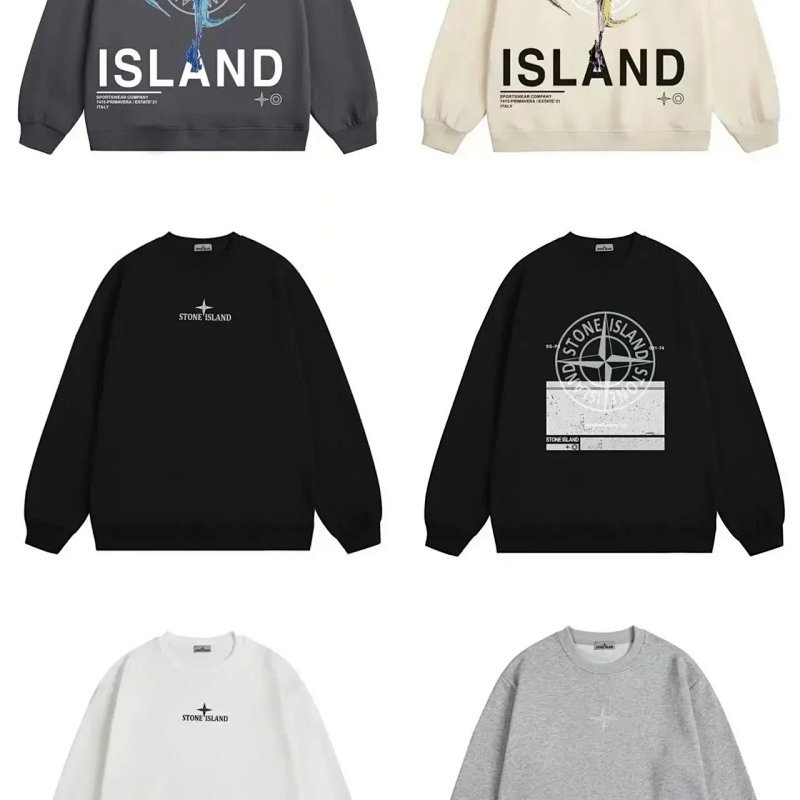 Kakobuy spreadsheet Stone Island hoodies - Stone Island Compass Logo Print Sweatshirt product image