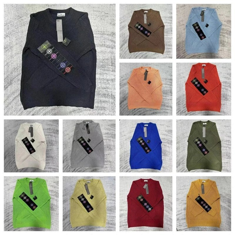 Kakobuy spreadsheet Stone Island hoodies - Stone Island P-0061 Ribbed Solid Knit Sweater product image